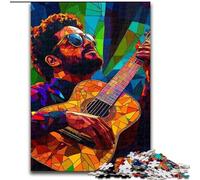 Rompecabezas de 1000 Piezas para Adolescentes, Ideal para Aprender a Tocar la Guitarra Un Regalo Ideal para Toda la Familia tamaño 26x38cm