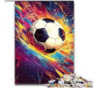 Rompecabezas de 1000 Piezas para Adolescentes, Ideal para el Aprendizaje y el Deporte del fútbol, Toda la Familia (tamaño 50x75cm)