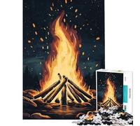 Rompecabezas de 1000 Piezas para Adolescentes Ideal para una Noche de fogata Aprender Jugando Jugar y Relajarse Regalo de cumpleaños (Tamaño 38x52cm)