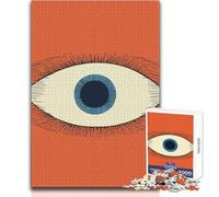 Rompecabezas de 1000 Piezas para Adolescentes, ilustración del Ojo Que Todo lo ve, Hermoso diseño, Juego para Mejorar la Memoria, Regalo para cumpleaños, tamaño 38x52cm