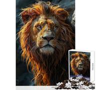 Rompecabezas de 1000 Piezas para Adolescentes Inferno King Juego práctico desafío difícil Juguete Educativo Que Mejora el Amor Entre Parejas (38x52cm)