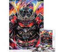 Rompecabezas de 1000 Piezas para Adolescentes Inferno Shogun Juguetes de Bricolaje Grandes Regalos y Juguetes Juego práctico Actividades Divertidas en casa tamaño 38x26cm