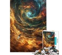 Rompecabezas de 1000 Piezas para Adolescentes Into The Vortex Un Reto para completar Que Mejora la Memoria Juego práctico para Mayores de 14 años (38x26cm)