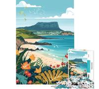 Rompecabezas de 1000 Piezas para Adolescentes Isla de Jeju Juego Familiar Juguetes adictivos para Cultivar la Paciencia Regalo Divertido difícil (tamaño 38x52cm)