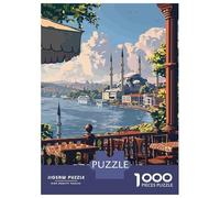 Rompecabezas De 1000 Piezas para Adolescentes Istanbul Travel Rompecabezas Juguetes DIY Pero Divertidos Y Humorísticos Cumpleaños Y Navidad 70x50cm/1000pcs
