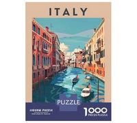 Rompecabezas De 1000 Piezas para Adolescentes Italy Venice Travel Rompecabezas para Adultos Juego Familiar Corte De Precisión Regalo De Cumpleaños, Regalos, 70x50cm/1000pcs