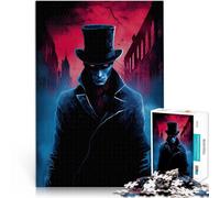 Rompecabezas de 1000 Piezas para Adolescentes Jack el Destripador Juguetes educativos de Aprendizaje Regalos de cumpleaños 50x70cm
