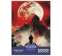 Rompecabezas De 1000 Piezas para Adolescentes Japan Shinobi Poster Rompecabezas para Adultos Juguetes De Bricolaje Difícil Difícil Diversión En El Hogar Actividades, 38x26cm/1000pcs