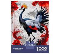 Rompecabezas De 1000 Piezas para Adolescentes Japanese Crane Rompecabezas para Adultos Juegos Relajantes Decoración Desafío Educativo 70x50cm/1000pcs