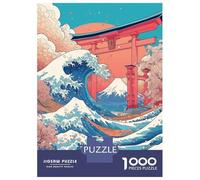 Rompecabezas De 1000 Piezas para Adolescentes Japanese Style 8 Rompecabezas para Adultos Juegos Relajantes Pero Divertidos Y Humorísticos 38x26cm/1000pcs