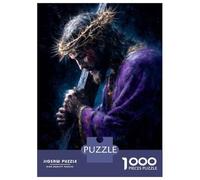 Rompecabezas De 1000 Piezas para Adolescentes Jesus Carrying The Cross Rompecabezas Juegos De Relajación Análisis Y Lógica Desafío Educativo 38x26cm/1000pcs