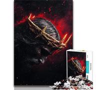 Rompecabezas de 1000 Piezas para Adolescentes, Jesús, para Adultos, Ideal para aliviar el estrés, desafío difícil, Regalo de Amigo Secreto (tamaño 75x50cm)