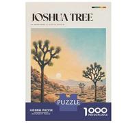 Rompecabezas De 1000 Piezas para Adolescentes Joshua Tree National Park Sunset Rompecabezas para Adultos Juguetes DIY Desafío Difícil Regalos para Amigos Y Familiares 52x38cm/1000pcs