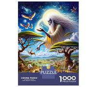 Rompecabezas De 1000 Piezas para Adolescentes Journey to The Garden of Eden Rompecabezas para Adultos Juguete Decoración De Pared Decoración Perfecta Regalos Y Cumpleaños Únicos 38x26cm/1000pcs