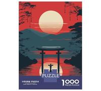Rompecabezas De 1000 Piezas para Adolescentes Journey to The Gate Rompecabezas para Adultos Juego De Ingenio Juego De Corte De Precisión Regalos Desafiantes 52x38cm/1000pcs