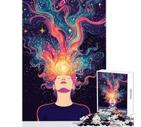 Rompecabezas de 1000 Piezas para Adolescentes Juego de ingenio para Mujeres Que piensan Demasiado decoración hogar Juguetes Divertidos para Actividades en casa (75x50cm)