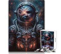 Rompecabezas de 1000 Piezas para Adolescentes, Juego desafiante de Encuentro con astronautas Extraterrestres, Juguetes, decoración de Pared, Regalo para cumpleaños, tamaño 50x75cm