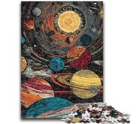 Rompecabezas de 1000 Piezas para Adolescentes, Juego desafiante de Galaxias del Universo, Toda la Familia a Partir de los 14 años, 26x38cm