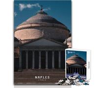 Rompecabezas de 1000 Piezas para Adolescentes, Juego desafiante de Nápoles, Juguetes, decoración del hogar, Regalos de Amigo Secreto, tamaño 38x26cm