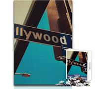 Rompecabezas de 1000 Piezas para Adolescentes, Juego Educativo de Hollywood, Regalo de cumpleaños para Mujeres, tamaño 38x26cm