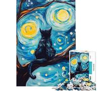 Rompecabezas de 1000 Piezas para Adolescentes Juego Familiar Bigoteador Astrónomo Juguetes educativos Regalos Divertidos Regalo de cumpleaños (tamaño 38x26cm)