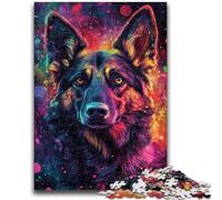 Rompecabezas de 1000 Piezas para Adolescentes, Juego Familiar de Jirafas galácticas, antiestrés, desafío difícil, Regalo de Amigo Secreto, 26x38cm