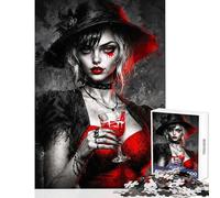 Rompecabezas de 1000 Piezas para Adolescentes Juego práctico para saciar la SED eterna Diversión en Familia Juguetes antiestrés Que mejoran el Amor Entre Parejas (38x52cm)