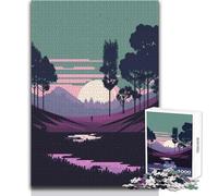 Rompecabezas de 1000 Piezas para Adolescentes, Juguete de ecos de la Naturaleza, Juego Intelectual, Vacaciones en casa, Pasatiempos, Regalo de Amigo Secreto, tamaño 38x52cm