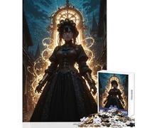 Rompecabezas de 1000 Piezas para Adolescentes Juguete de El Despertar de la Bruja Chrono decoración de Pared Regalos de cumpleaños Juego de ingenio descompresión Intelectual tamaño 50x75cm