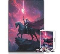 Rompecabezas de 1000 Piezas para Adolescentes, Juguete de Knight of The Crimson Sky, Juego Intelectual, Vacaciones en casa, Matar el Tiempo, Regalo de Amigo Secreto, tamaño 38x52cm