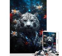 Rompecabezas de 1000 Piezas para Adolescentes Juguete de Sentinel of The Forest decoración de Pared Grandes Regalos y Juguetes Juego práctico con póster a Juego y Hoja de Trivia tamaño 38x52cm