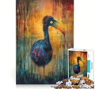 Rompecabezas de 1000 Piezas para Adolescentes Juguete Educativo con diseño de Dodo un Reto difícil 38x26cm