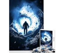 Rompecabezas de 1000 Piezas para Adolescentes Juguete Educativo El Desconocido Gran Regalo Juego de ingenio Colección de Artistas Tamaño de Bellas Artes: 38x26cm