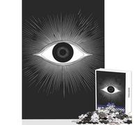 Rompecabezas de 1000 Piezas para Adolescentes Juguete Educativo El Ojo Que Todo lo ve Gran Regalo y Juego de ingenio Entrena tu Cerebro y Tus Manos tamaño 50x75cm