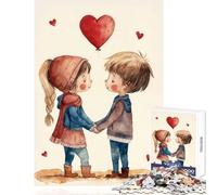 Rompecabezas de 1000 Piezas para Adolescentes Juguete Educativo para Enamorarse en San Valentín Regalo de Amigo Secreto Juego de ingenio Ayuda a ejercitar el Cerebro tamaño 50x75cm