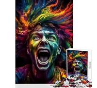 Rompecabezas de 1000 Piezas para Adolescentes Juguete Educativo Paranoia Regalo de cumpleaños Juego de ingenio descompresión Intelectual tamaño 38x52cm