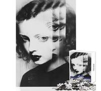 Rompecabezas de 1000 Piezas para Adolescentes Juguete Educativo sobre la depresión Regalo para Mujeres y Hombres Juego Imposible Cada Pieza es única Tamaño 38x52cm