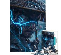 Rompecabezas de 1000 Piezas para Adolescentes Juguete Storm Spirit Hero Juego Intelectual Juego Imposible análisis y lógica Regalo de cumpleaños (tamaño 75x50cm)