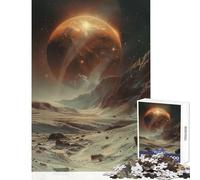 Rompecabezas de 1000 Piezas para Adolescentes Juguetes de Bricolaje Descubriendo el Planeta Gran Regalo para Juegos Juego de ingenio desafiante para completar tamaño 50x75cm