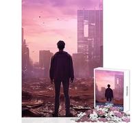 Rompecabezas de 1000 Piezas para Adolescentes Juguetes de decoración del hogar del Apocalipsis Gran Regalo para Juegos Juegos relajantes desafío Educativo tamaño 38x26cm