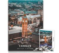 Rompecabezas de 1000 Piezas para Adolescentes, Juguetes de Londres, Juegos educativos, Regalo de cumpleaños, Regalos de Amigo Secreto, tamaño 38x52cm