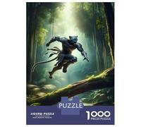 Rompecabezas De 1000 Piezas para Adolescentes Jungle Adventure Warrior in Action Rompecabezas para Adultos Juegos De Relajación Regalos De Cumpleaños para Amigos Y Familiares 52x38cm/1000pcs