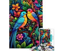 Rompecabezas de 1000 Piezas para Adolescentes Just A Pair of Old Birds (Solo un par de pájaros Viejos) Rompecabezas para Adultos Juego de ingenio Corte de precisión difícil y desafiante (50x75cm)