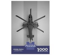 Rompecabezas De 1000 Piezas para Adolescentes Kamov Ka52 Alligator Rompecabezas para Adultos Juegos Relajantes Mejora La Memoria Ayuda A Ejercitar El Cerebro 70x50cm/1000pcs