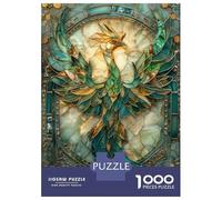 Rompecabezas De 1000 Piezas para Adolescentes Kintsugi Phoenix Bird Rompecabezas para Adultos Juguetes DIY Alivio del Estrés Oferta como Regalos para Toda La Familia 70x50cm/1000pcs