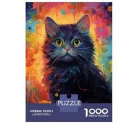 Rompecabezas De 1000 Piezas para Adolescentes Kitty No3 Rompecabezas Juegos Relajantes Decoración De Pared Regalos para Amigos Y Familiares 70x50cm/1000pcs