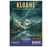 Rompecabezas De 1000 Piezas para Adolescentes Kluane National Park Vintage Rompecabezas Juguetes DIY Pero Divertidos Y Humorísticos Cumpleaños Y Navidad 38x26cm/1000pcs