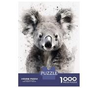 Rompecabezas De 1000 Piezas para Adolescentes Koala Beauty Wild Majesty Rompecabezas para Adultos Juego Práctico Mejora La Memoria para Cumpleaños, Navidad 70x50cm/1000pcs