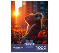 Rompecabezas De 1000 Piezas para Adolescentes Koala in Golden Hour Rompecabezas para Adultos Juguetes De Bricolaje Desafío Difícil Cumpleaños 70x50cm/1000pcs