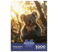 Rompecabezas De 1000 Piezas para Adolescentes Koala in The Sunlight Rompecabezas Juegos Divertidos Regalos para Mujeres Cumpleaños Y Navidad 52x38cm/1000pcs